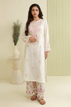 Embroidered Shirt Shalwar - 0810