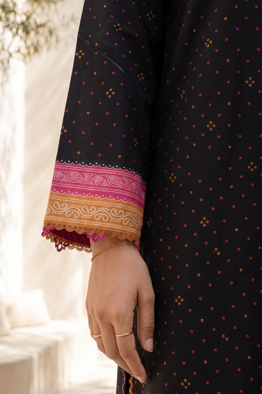 Embroidered Shirt Dupatta - 0867
