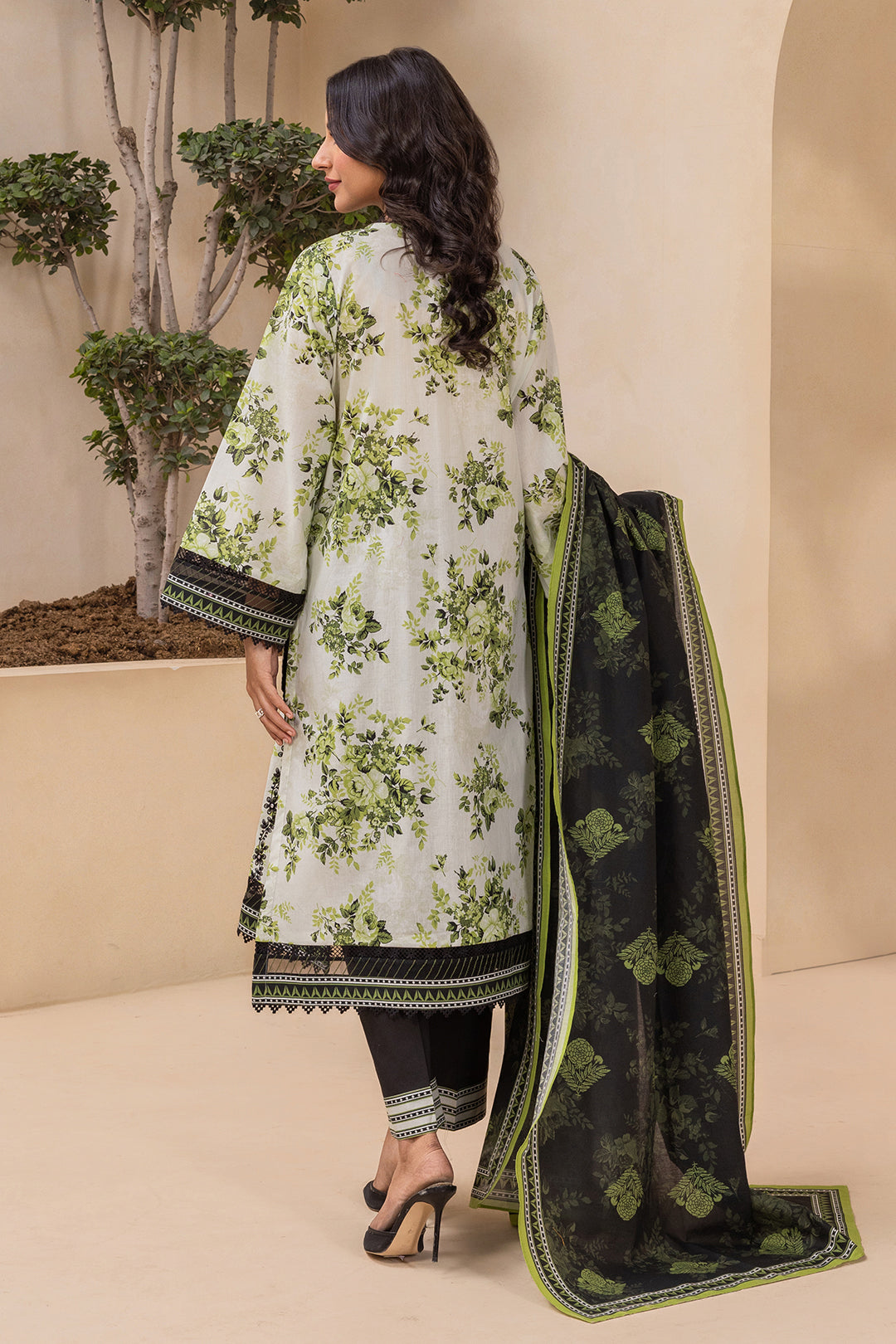 Embroidered Shirt Dupatta - 0868