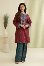Embroidered Shirt Shalwar - 0870