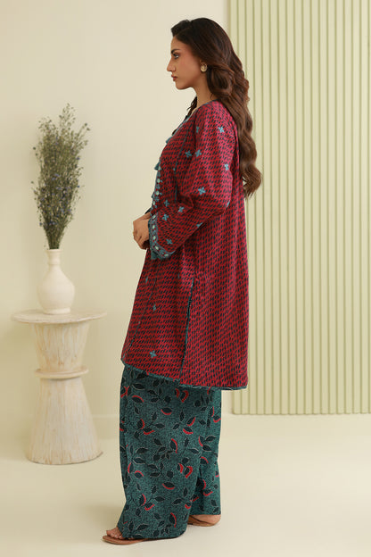 Embroidered Shirt Shalwar - 0870