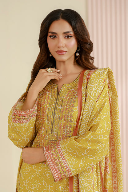 Embroidered Shirt Dupatta - 0932