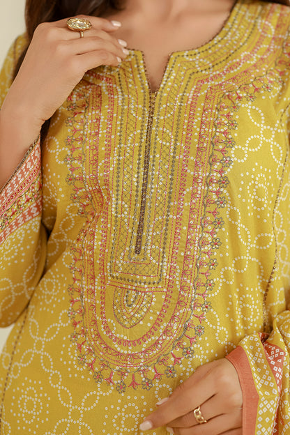 Embroidered Shirt Dupatta - 0932