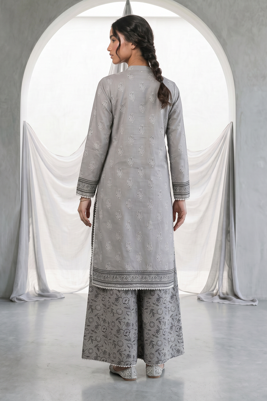 Embroidered Shirt Shalwar - 0933