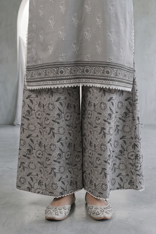 Embroidered Shirt Shalwar - 0933