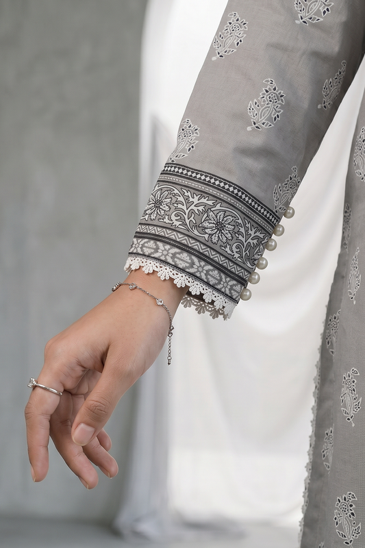 Embroidered Shirt Shalwar - 0933