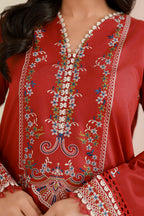 Embroidered Shirt Dupatta - 1004