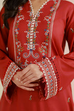 Embroidered Shirt Dupatta - 1004