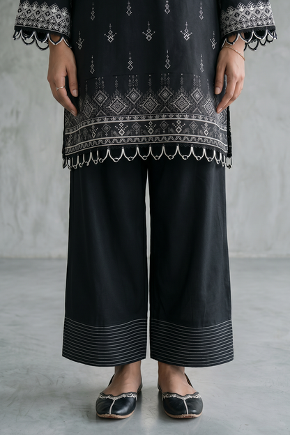 Embroidered Shirt Dupatta - 1067