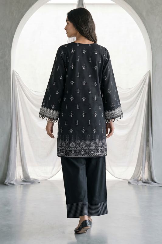 Embroidered Shirt Dupatta - 1067