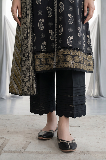 Embroidered Shirt Dupatta - 1068