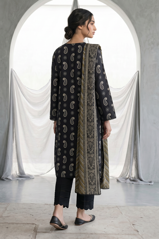 Embroidered Shirt Dupatta - 1068