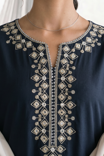 Embroidered Shirt Shalwar - 1069