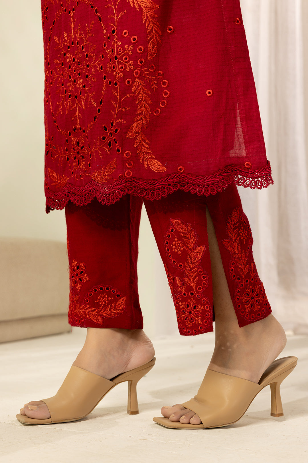 Embroidered Shirt Shalwar - 1181