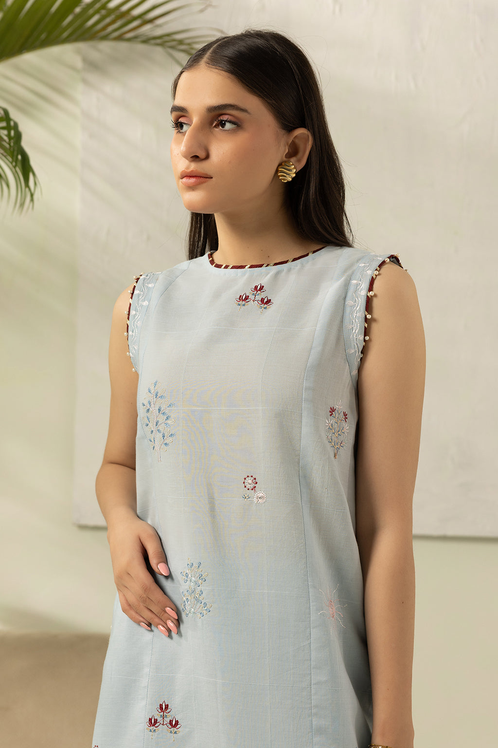 Embroidered Shirt Shalwar - 1182
