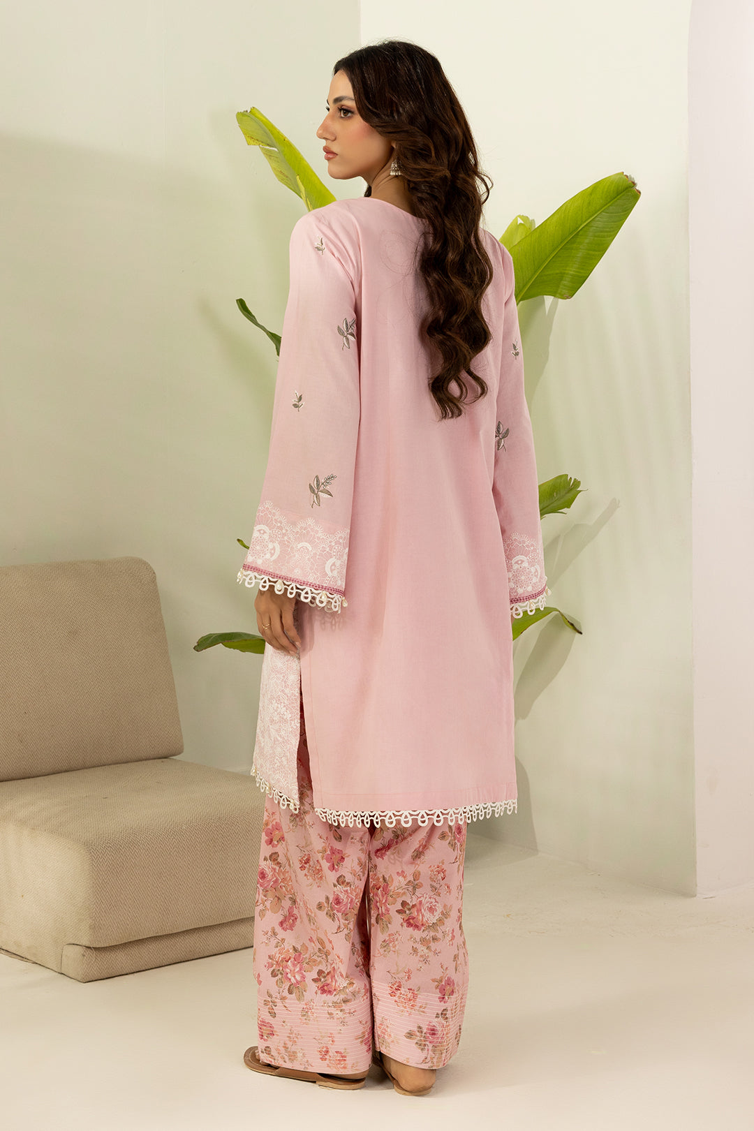 Embroidered Shirt Shalwar - 1183