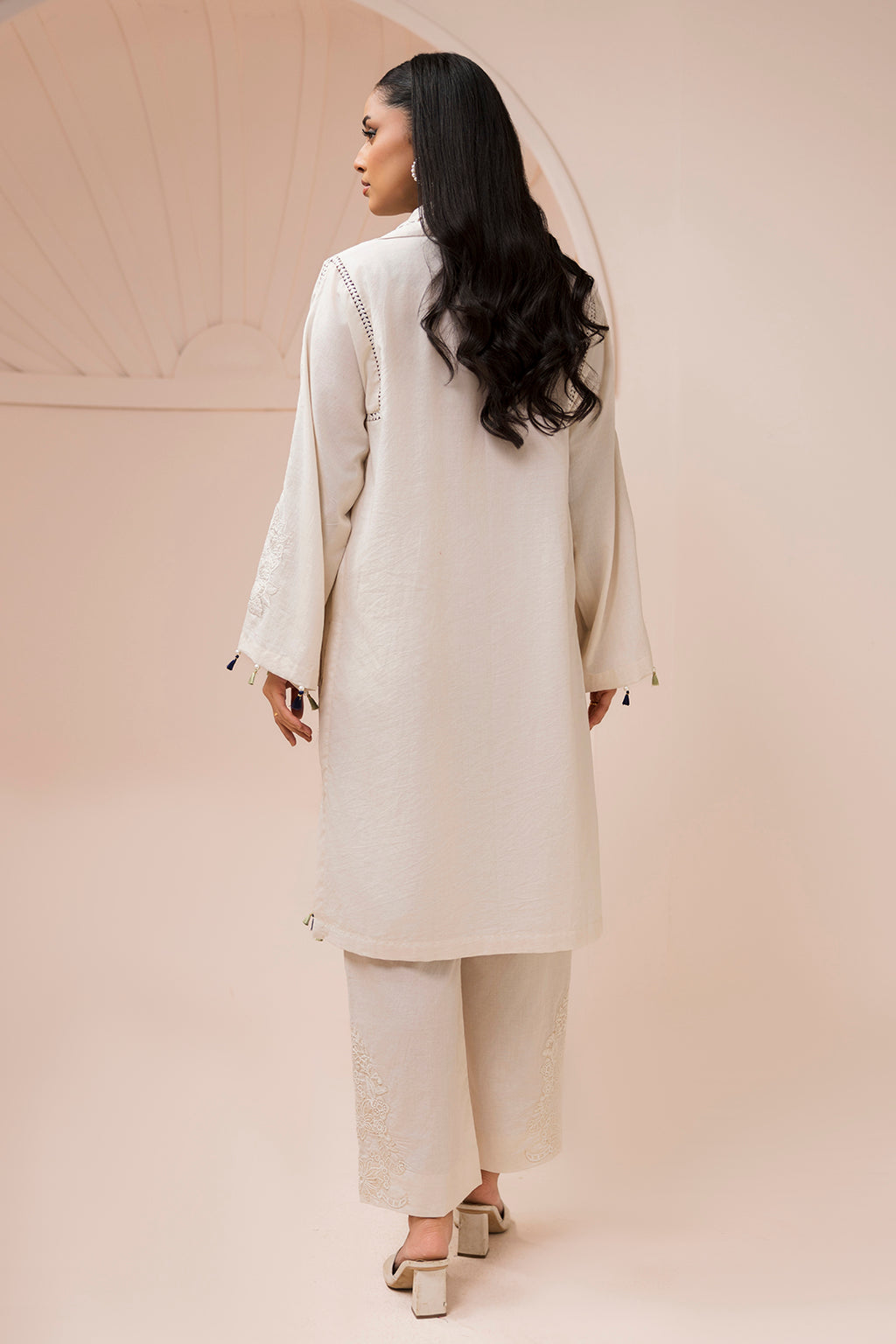 Embroidered Shirt Shalwar - 1184