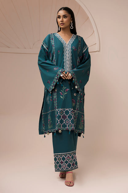 Embroidered Shirt Shalwar - 1185