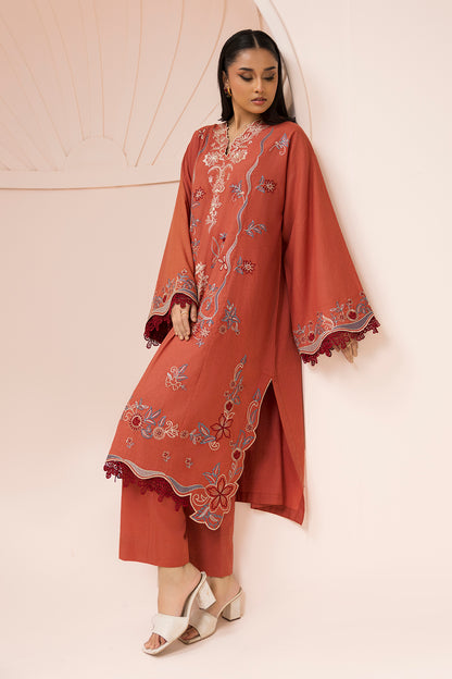 Embroidered Shirt Shalwar - 1186