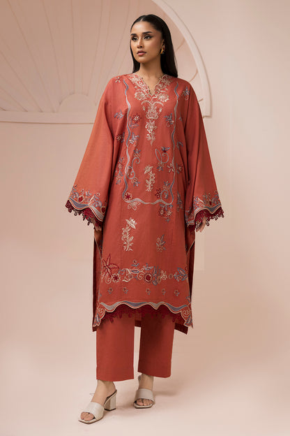 Embroidered Shirt Shalwar - 1186