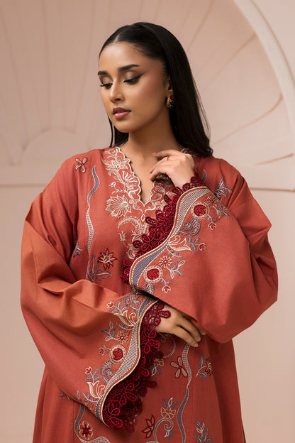 Embroidered Shirt Shalwar - 1186