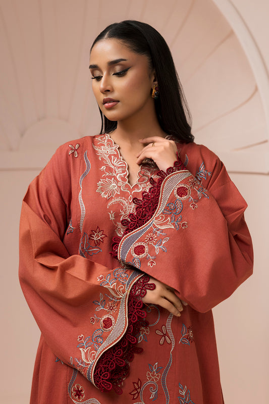 Embroidered Shirt Shalwar - 1186