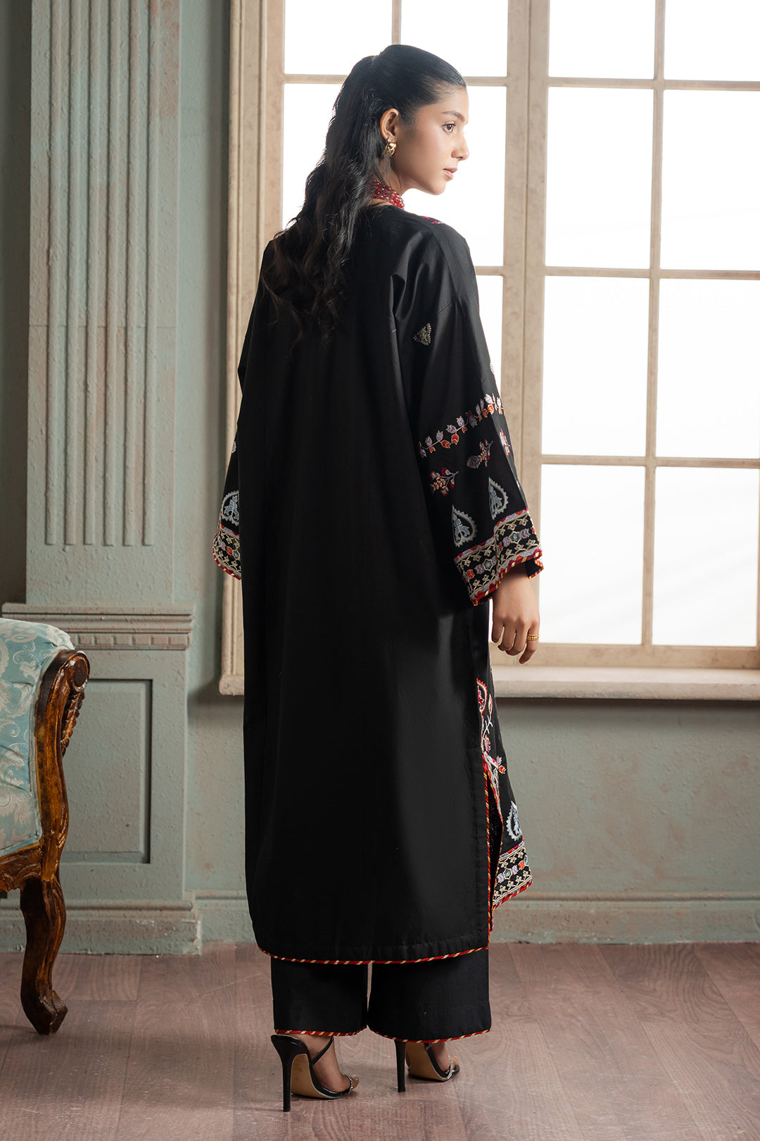 Embroidered Shirt Shalwar - 1187