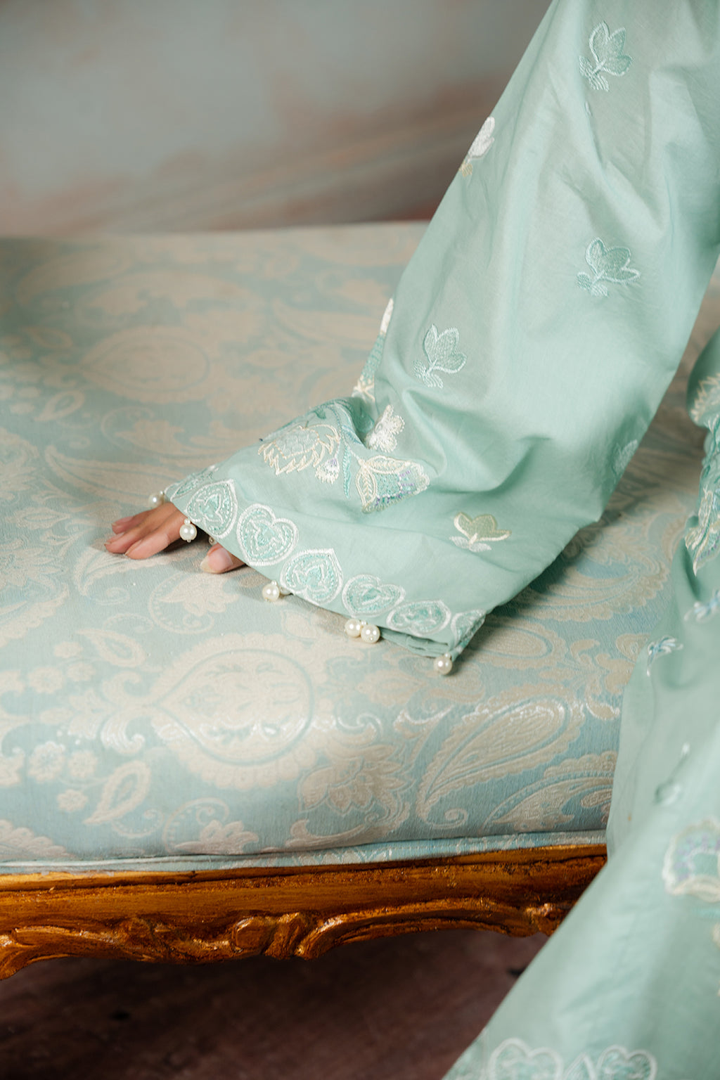 Embroidered Shirt Shalwar - 1188