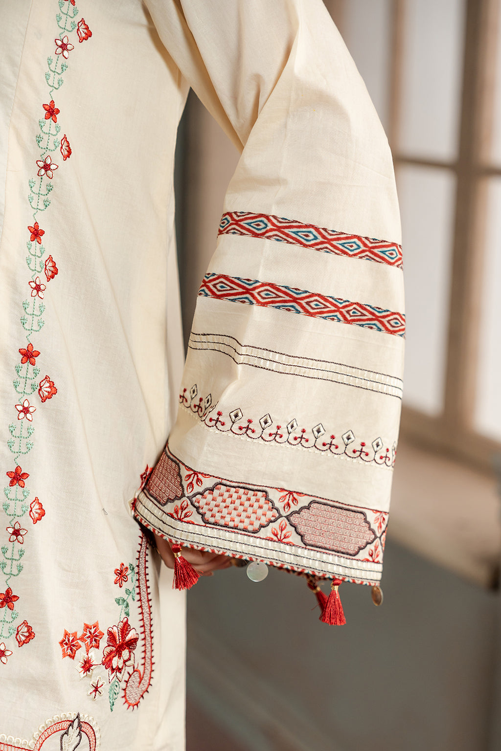 Embroidered Shirt Shalwar - 1189