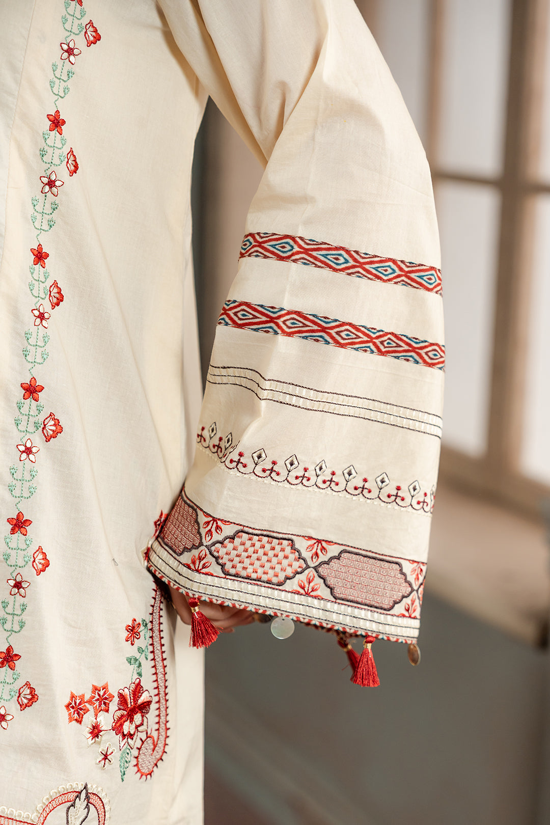 Embroidered Shirt Shalwar - 1189
