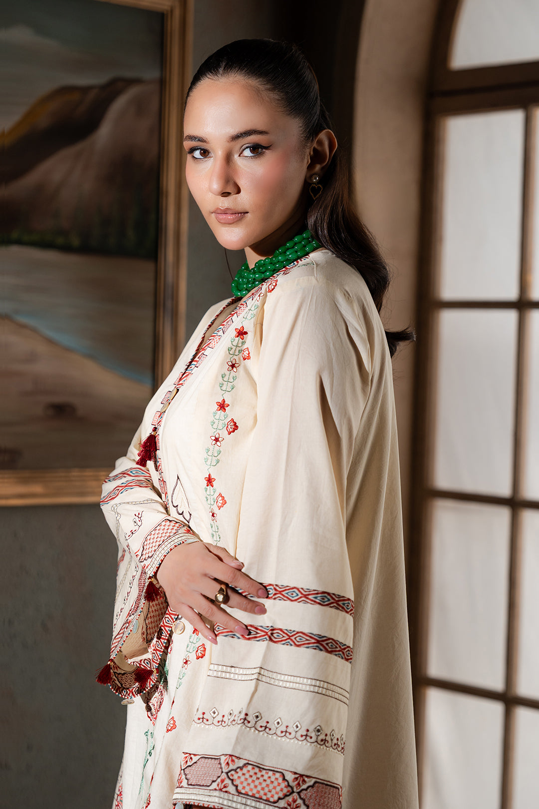 Embroidered Shirt Shalwar - 1189