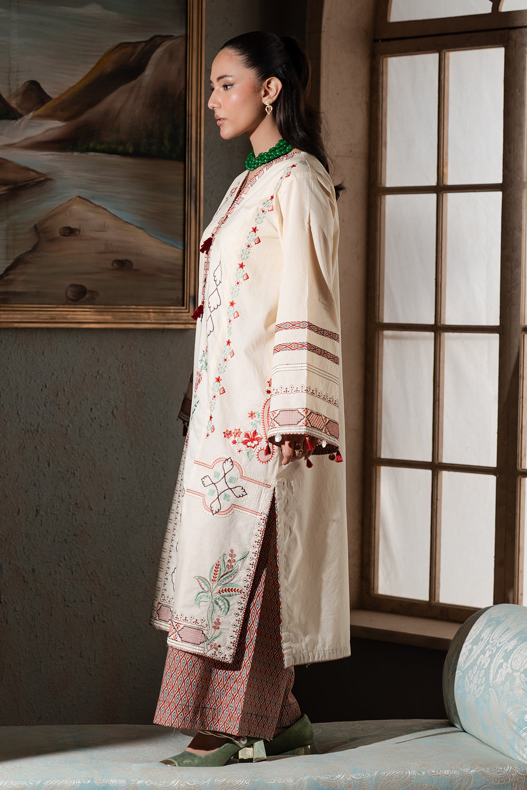Embroidered Shirt Shalwar - 1189