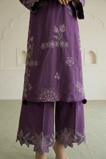 Embroidered Shirt Shalwar - 1191