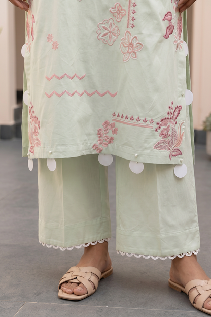 Embroidered Shirt Shalwar - 1194