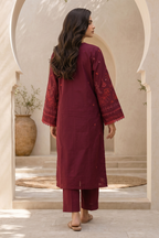 Embroidered Shirt Shalwar - 1195