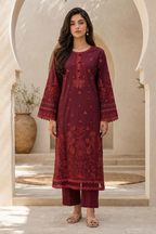 Embroidered Shirt Shalwar - 1195