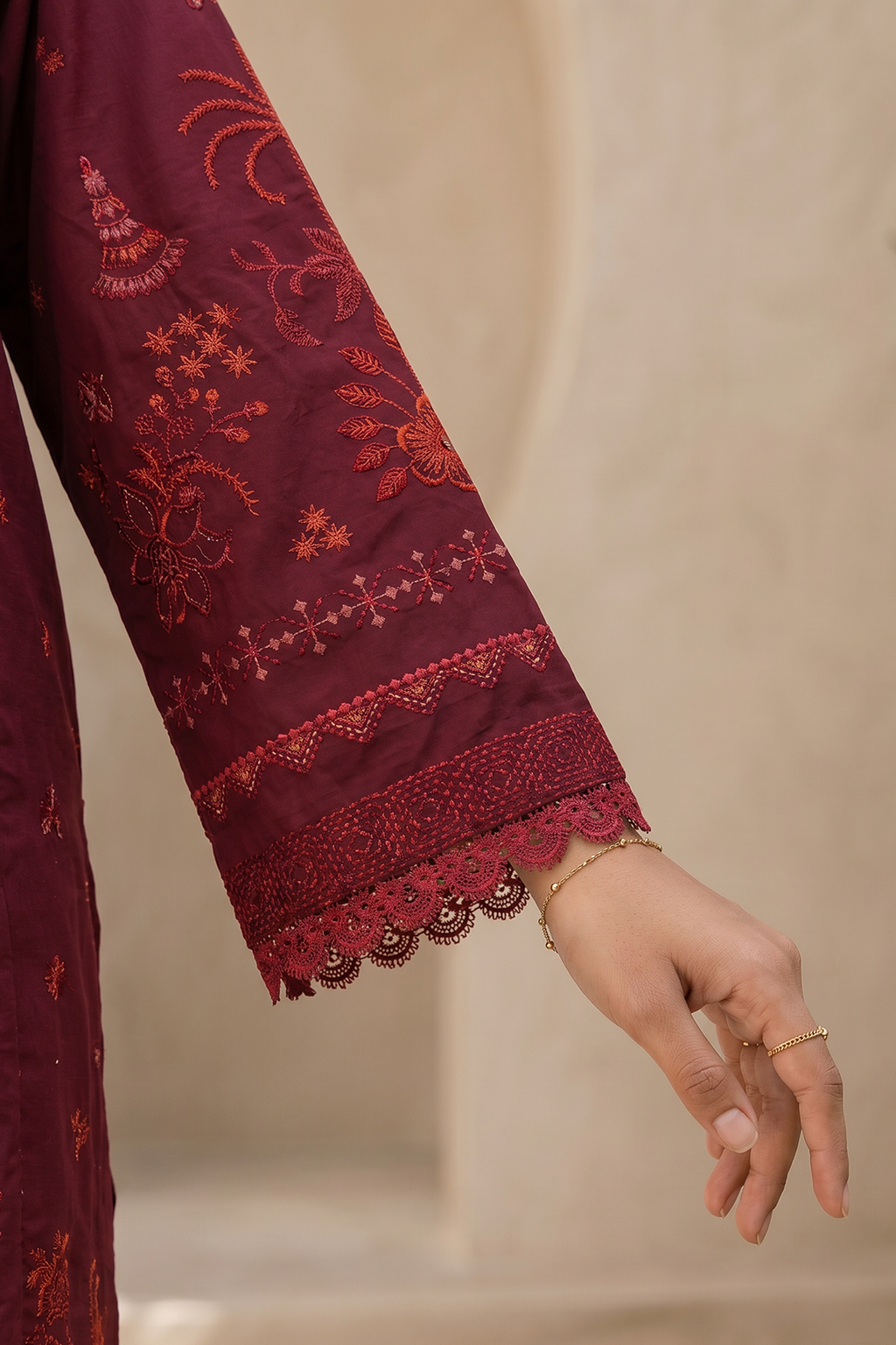 Embroidered Shirt Shalwar - 1195