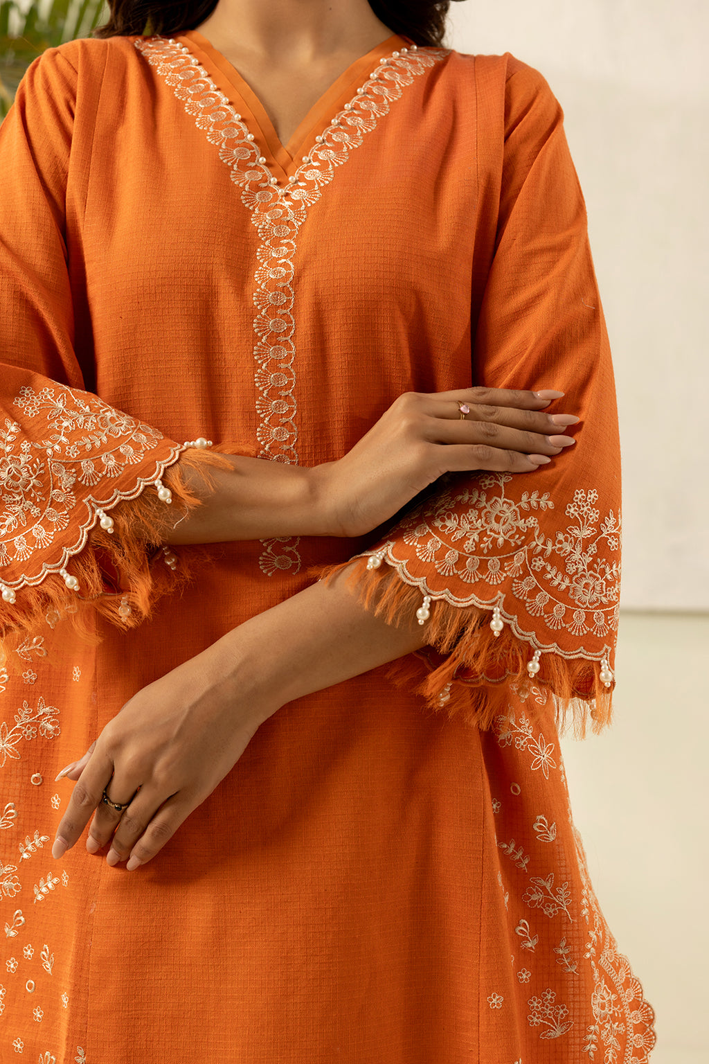 Embroidered Shirt Shalwar - 1196