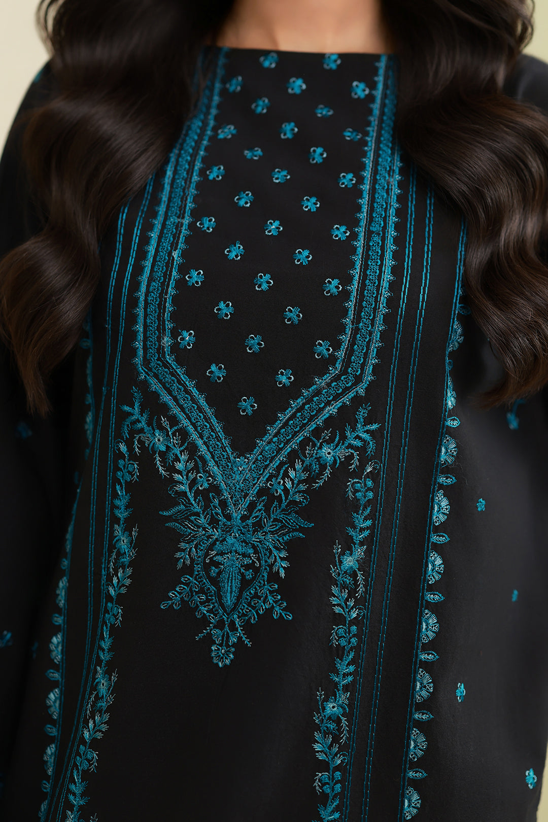 Embroidered Shirt Shalwar - 1197
