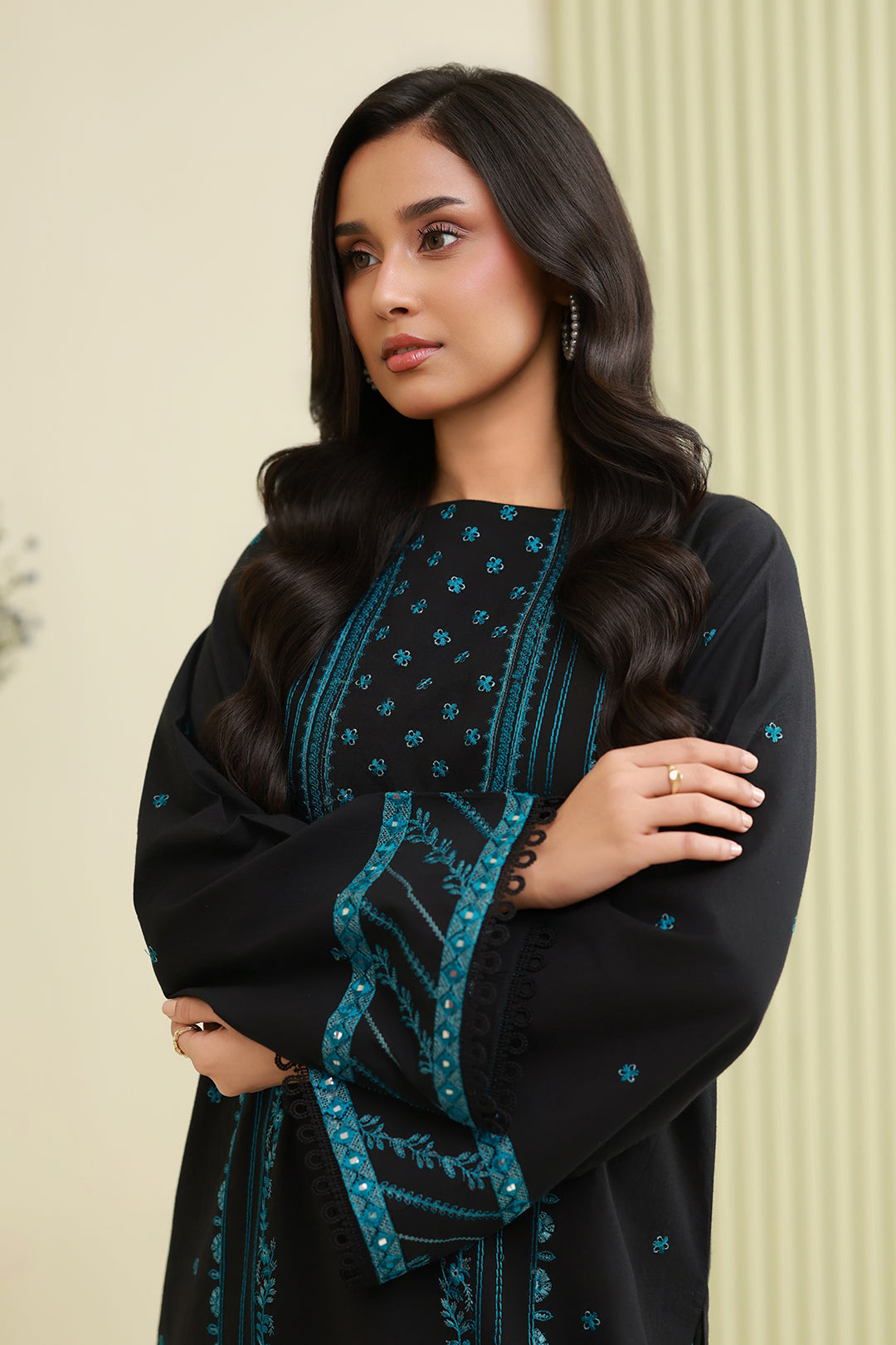 Embroidered Shirt Shalwar - 1197