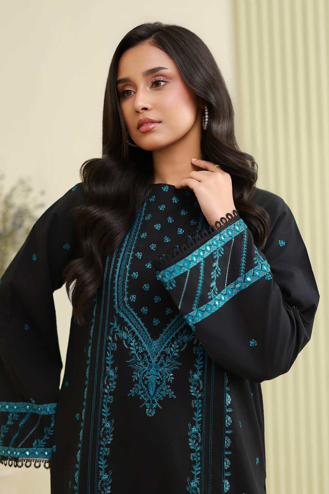 Embroidered Shirt Shalwar - 1197