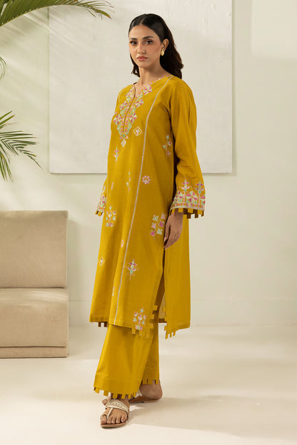 Embroidered Shirt Shalwar - 1198