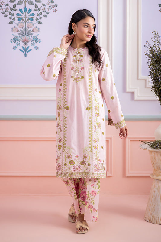 Embroidered Shirt Shalwar - 1199