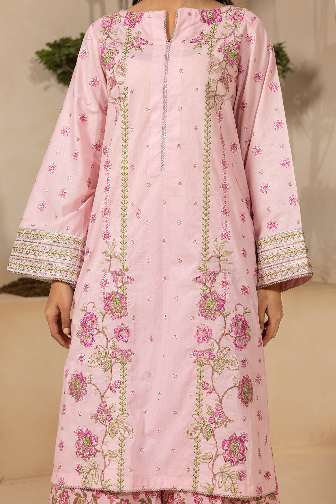 Embroidered Shirt Shalwar - 1201