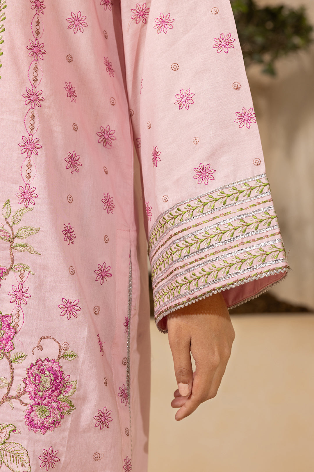 Embroidered Shirt Shalwar - 1201