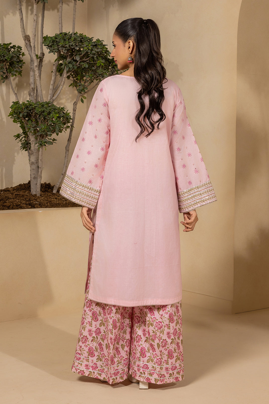 Embroidered Shirt Shalwar - 1201