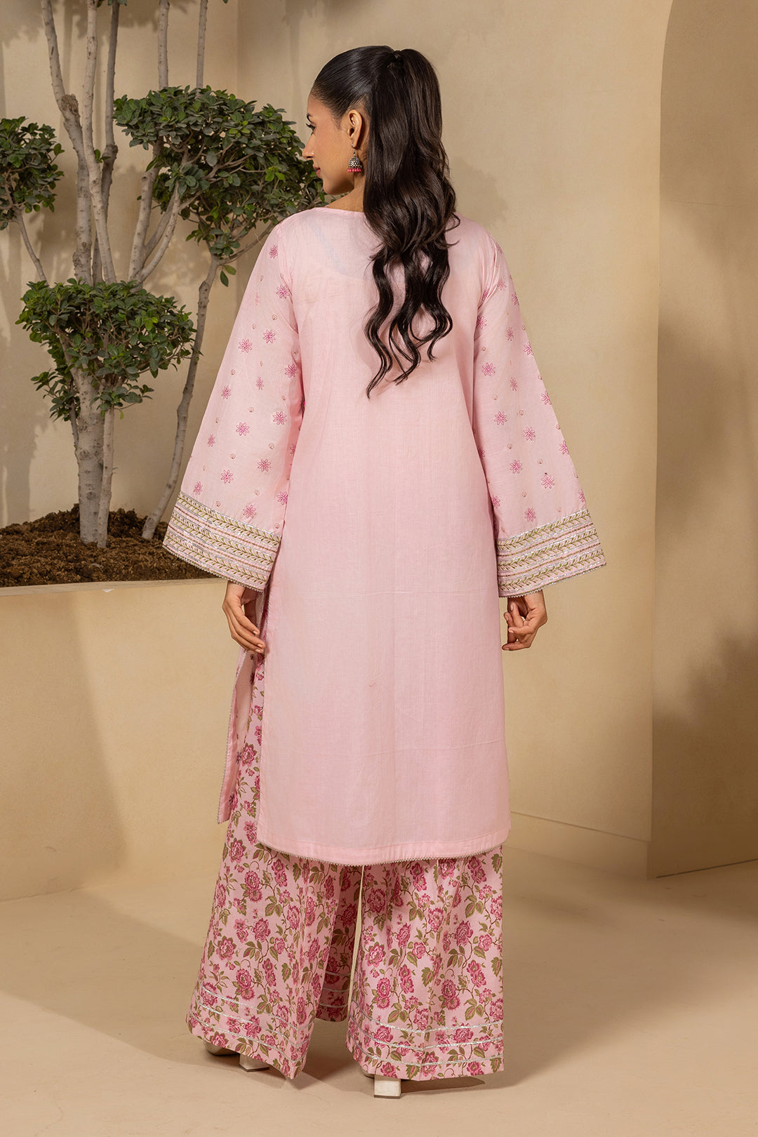 Embroidered Shirt Shalwar - 1201