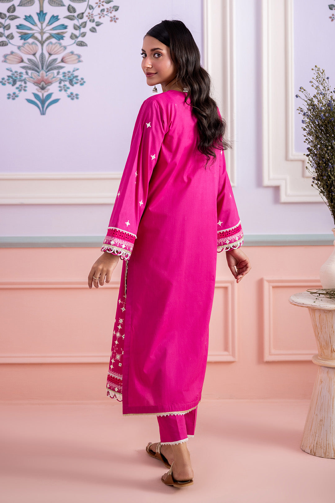 Embroidered Shirt Shalwar - 1202