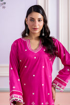 Embroidered Shirt Shalwar - 1202