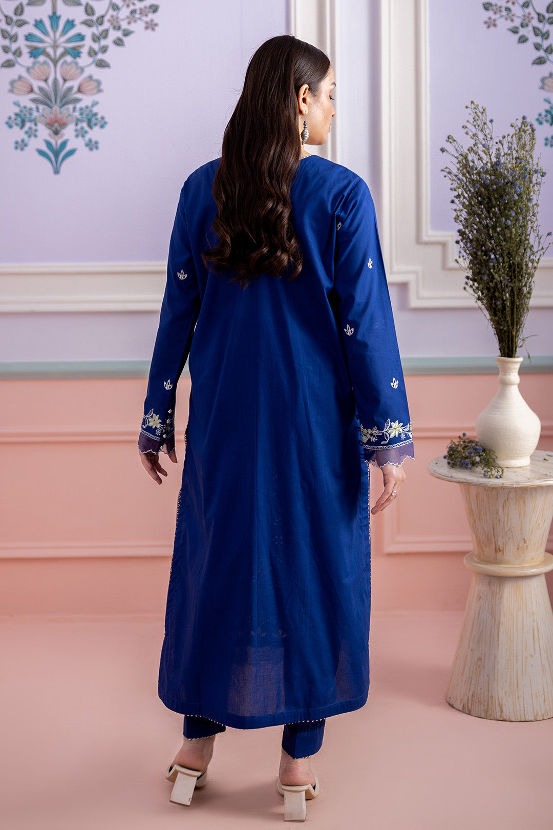 Embroidered Shirt Shalwar - 1203